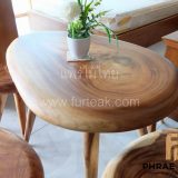 ชุดนั่งกาแฟโมเดิร์นไม้จามจุรี